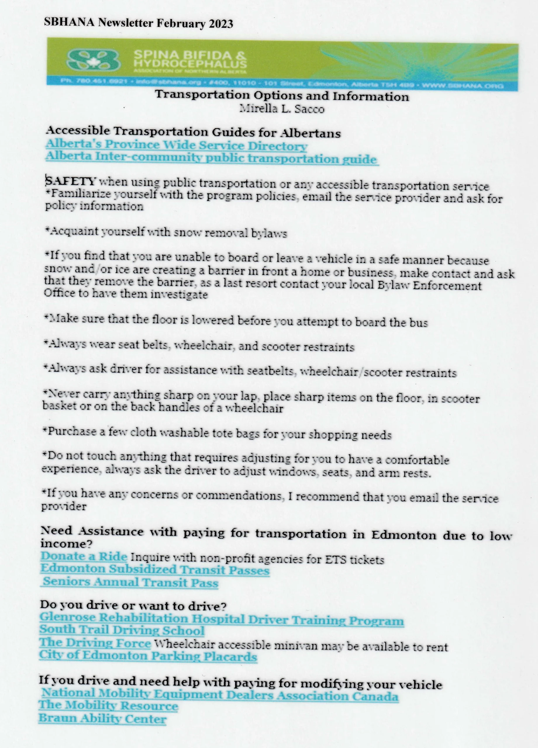 June 2023 Newsletter